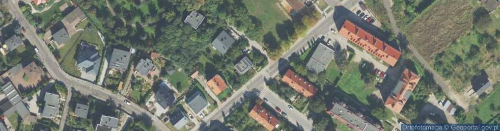 Zdjęcie satelitarne Franciszka Żwirki i Stanisława Wigury ul.