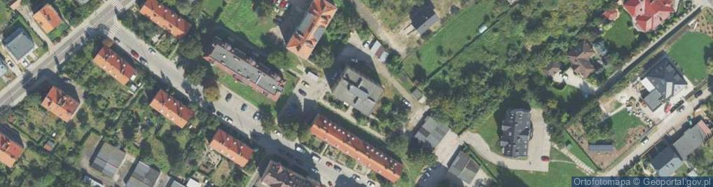 Zdjęcie satelitarne Franciszka Żwirki i Stanisława Wigury ul.