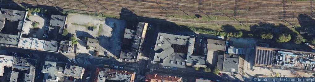 Zdjęcie satelitarne Francuska ul.