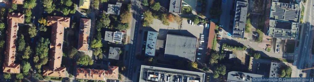 Zdjęcie satelitarne Francuska ul.