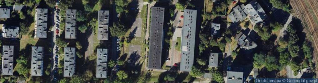 Zdjęcie satelitarne Franciszkańska ul.