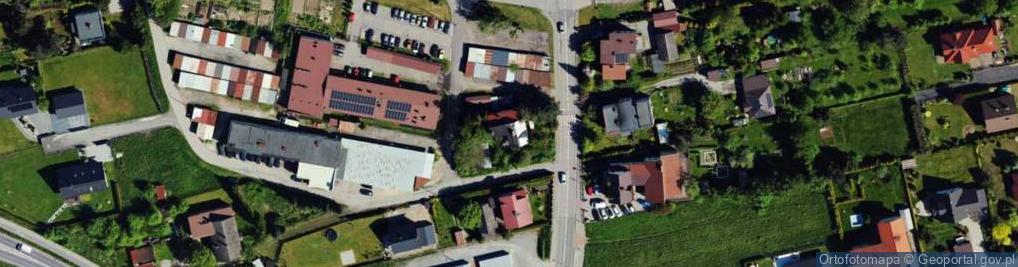 Zdjęcie satelitarne Franciszka Żwirki i Stanisława Wigury ul.
