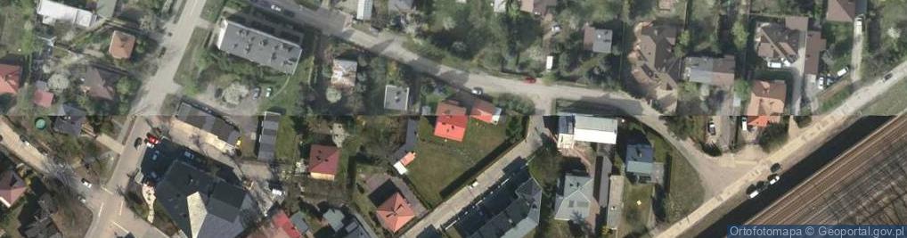 Zdjęcie satelitarne Francuska ul.