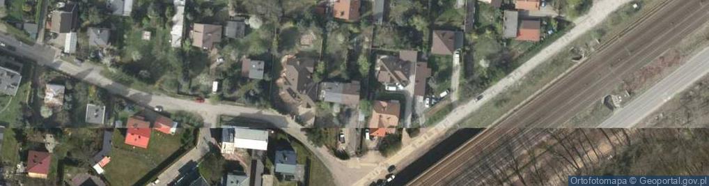 Zdjęcie satelitarne Francuska ul.