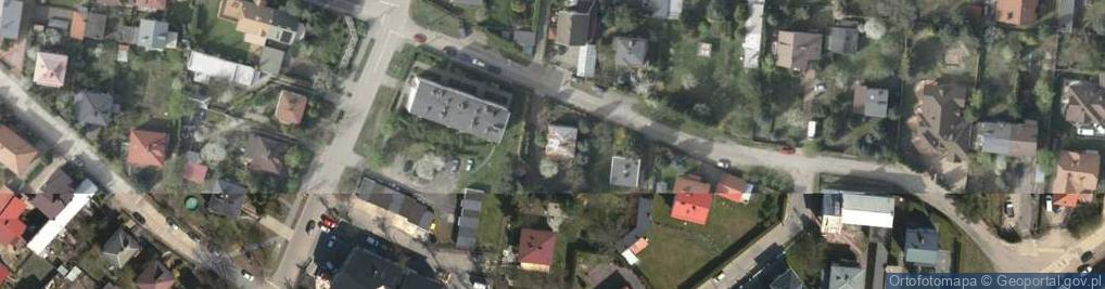 Zdjęcie satelitarne Francuska ul.