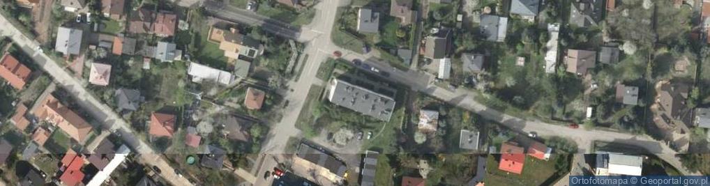 Zdjęcie satelitarne Francuska ul.