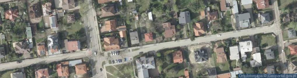 Zdjęcie satelitarne Frycza-Modrzewskiego Andrzeja ul.