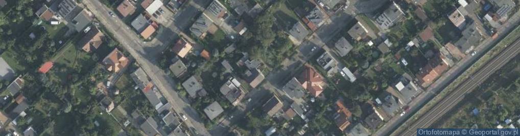 Zdjęcie satelitarne Franciszka Żwirki i Stanisława Wigury ul.