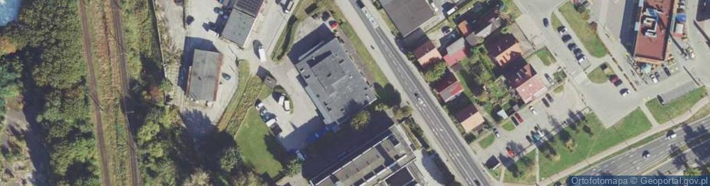 Zdjęcie satelitarne Franciszkańska ul.
