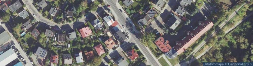 Zdjęcie satelitarne Franciszkańska ul.