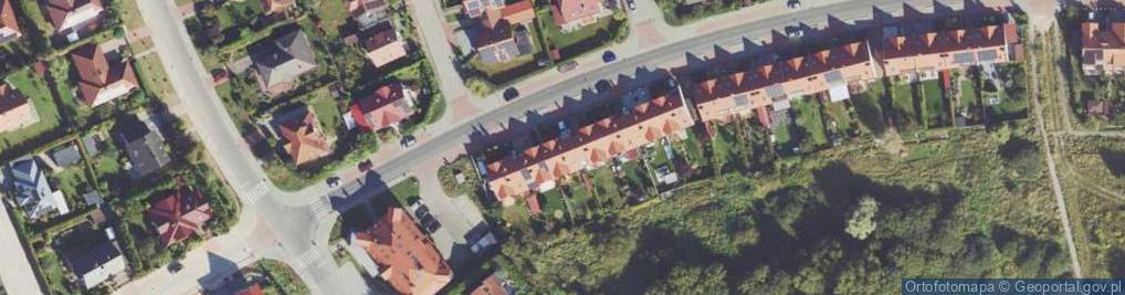 Zdjęcie satelitarne Francuska ul.