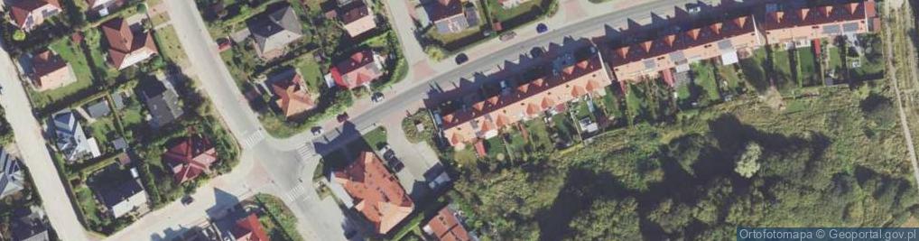 Zdjęcie satelitarne Francuska ul.