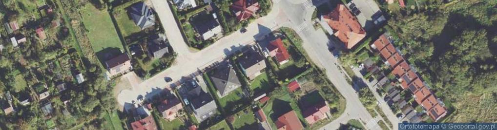 Zdjęcie satelitarne Francuska ul.