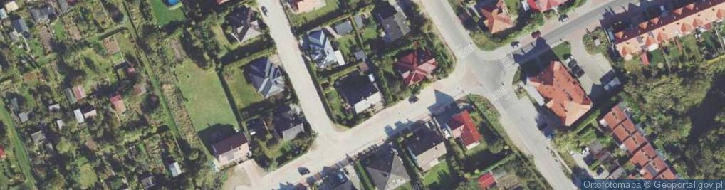 Zdjęcie satelitarne Francuska ul.