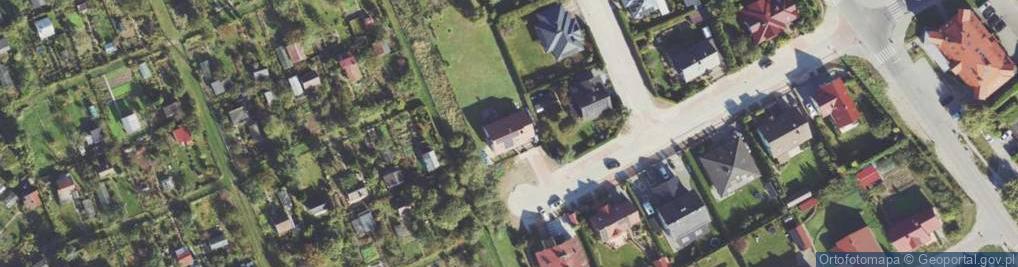 Zdjęcie satelitarne Francuska ul.