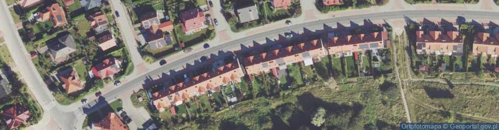 Zdjęcie satelitarne Francuska ul.