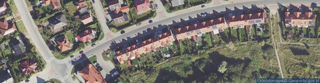 Zdjęcie satelitarne Francuska ul.