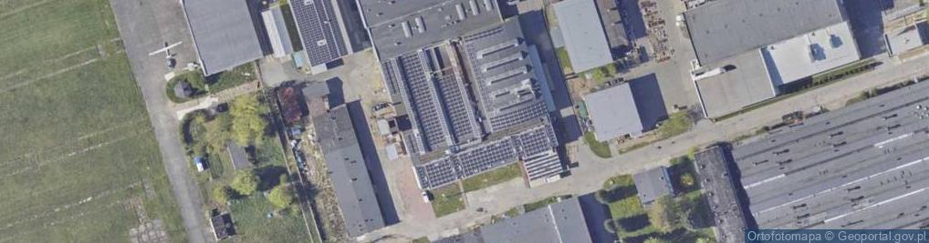Zdjęcie satelitarne Franciszka Żwirki i Stanisława Wigury ul.