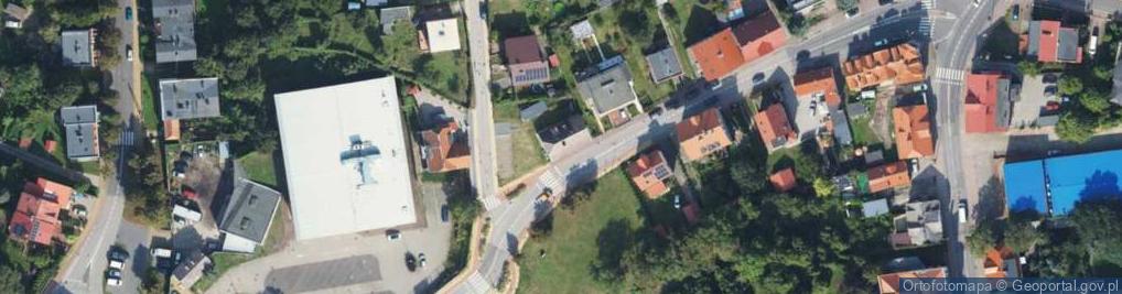 Zdjęcie satelitarne Franciszka Żwirki i Stanisława Wigury ul.
