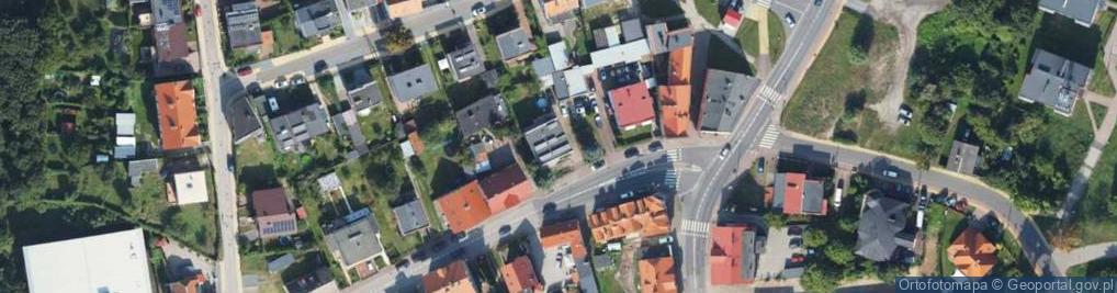 Zdjęcie satelitarne Franciszka Żwirki i Stanisława Wigury ul.