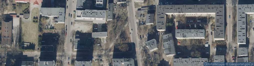 Zdjęcie satelitarne Franciszkańska ul.