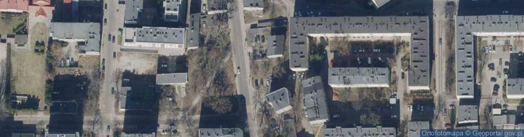 Zdjęcie satelitarne Franciszkańska ul.