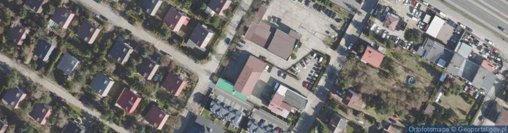 Zdjęcie satelitarne Francuska ul.