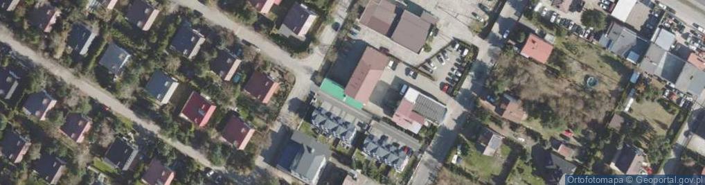 Zdjęcie satelitarne Francuska ul.