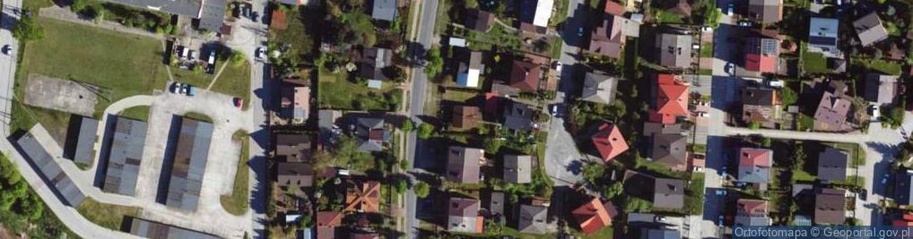 Zdjęcie satelitarne Franciszka Żwirki i Stanisława Wigury ul.