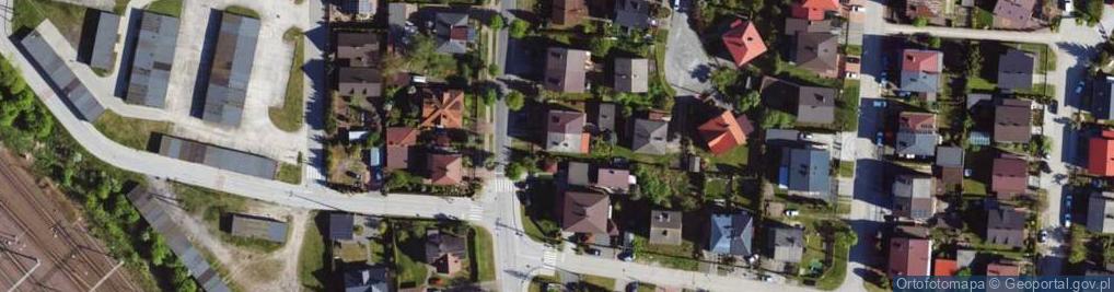Zdjęcie satelitarne Franciszka Żwirki i Stanisława Wigury ul.