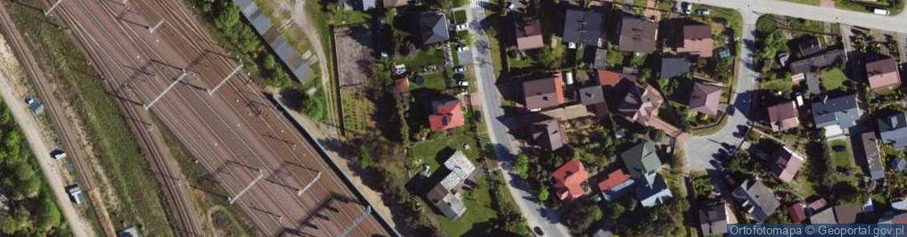 Zdjęcie satelitarne Franciszka Żwirki i Stanisława Wigury ul.