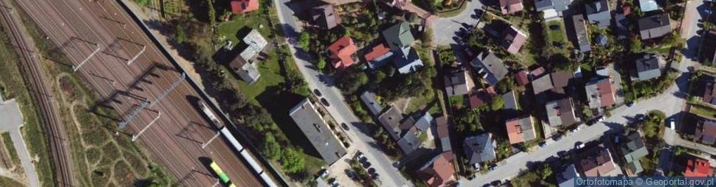 Zdjęcie satelitarne Franciszka Żwirki i Stanisława Wigury ul.