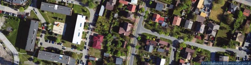 Zdjęcie satelitarne Franciszka Żwirki i Stanisława Wigury ul.