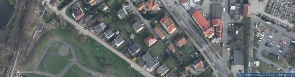 Zdjęcie satelitarne Franciszka Żwirki i Stanisława Wigury ul.