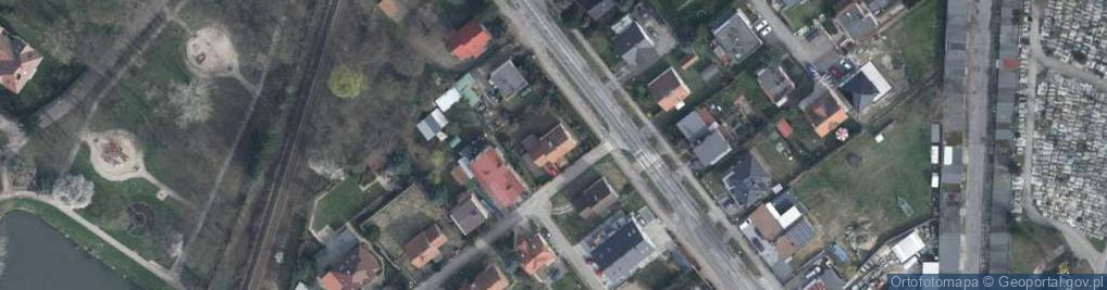 Zdjęcie satelitarne Franciszka Żwirki i Stanisława Wigury ul.