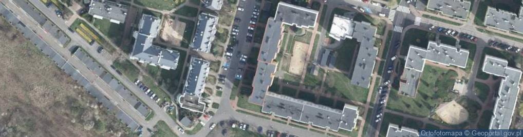 Zdjęcie satelitarne Fredry Aleksandra ul.