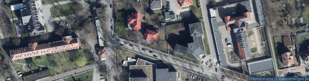 Zdjęcie satelitarne Franciszka Żwirki i Stanisława Wigury ul.