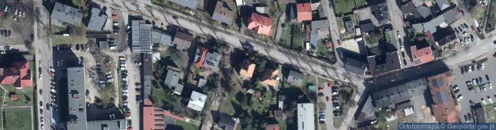 Zdjęcie satelitarne Franciszka Żwirki i Stanisława Wigury ul.