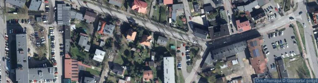 Zdjęcie satelitarne Franciszka Żwirki i Stanisława Wigury ul.