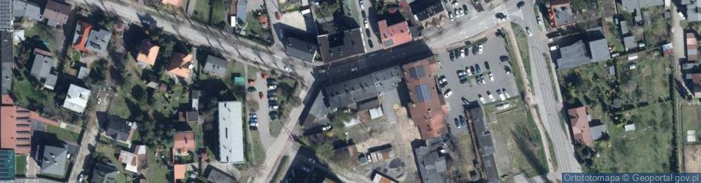 Zdjęcie satelitarne Franciszka Żwirki i Stanisława Wigury ul.