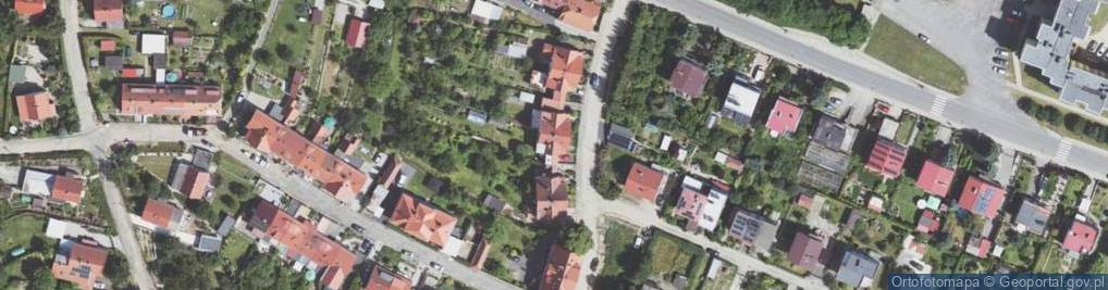 Zdjęcie satelitarne Franciszka Żwirki i Stanisława Wigury ul.