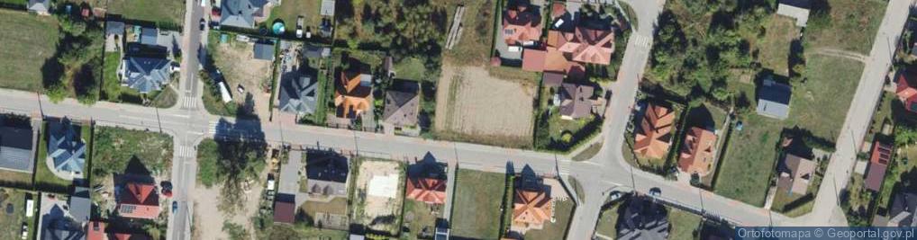 Zdjęcie satelitarne Frycza-Modrzewskiego Andrzeja ul.