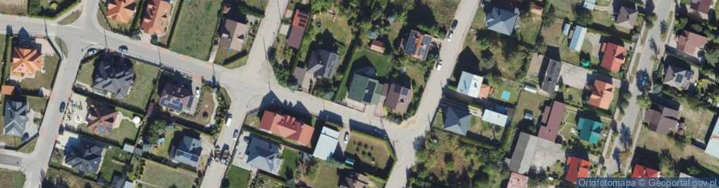Zdjęcie satelitarne Frycza-Modrzewskiego Andrzeja ul.