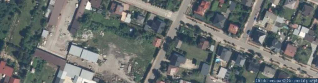 Zdjęcie satelitarne Franciszka Żwirki i Stanisława Wigury ul.