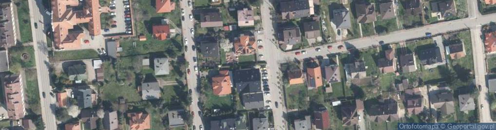 Zdjęcie satelitarne Franciszka Żwirki i Stanisława Wigury ul.