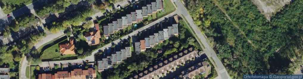 Zdjęcie satelitarne Frycza-Modrzewskiego Andrzeja ul.