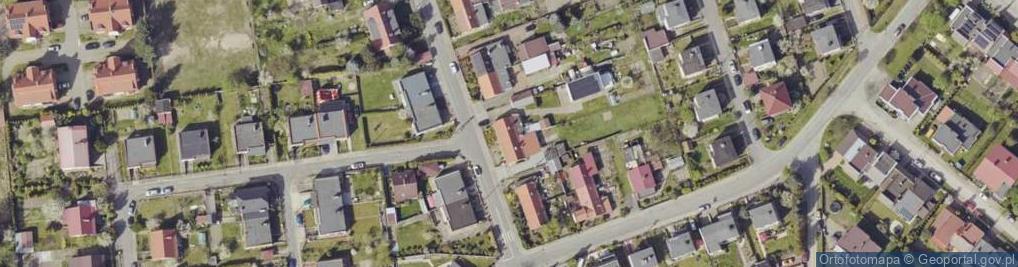 Zdjęcie satelitarne Franciszka Żwirki i Stanisława Wigury ul.
