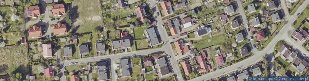 Zdjęcie satelitarne Franciszka Żwirki i Stanisława Wigury ul.