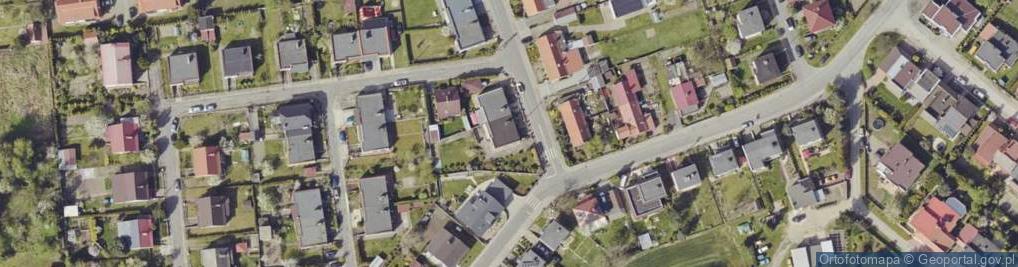 Zdjęcie satelitarne Franciszka Żwirki i Stanisława Wigury ul.