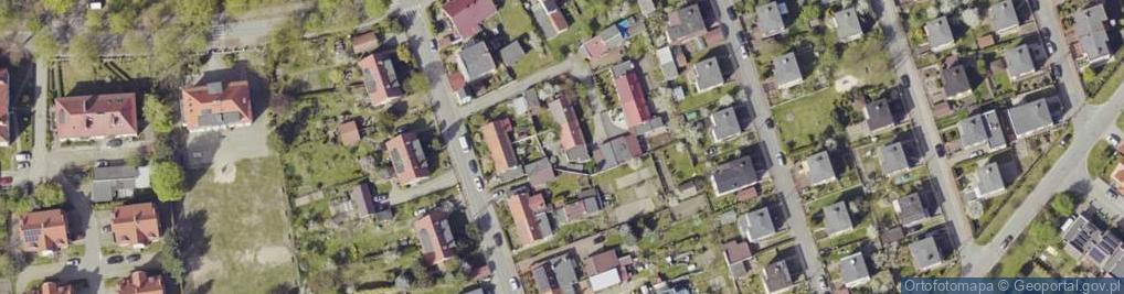 Zdjęcie satelitarne Franciszka Żwirki i Stanisława Wigury ul.